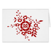 Schnitte aus Blumenpapier - weißes doppeltes Glück (Vorderseite (Horizontal))