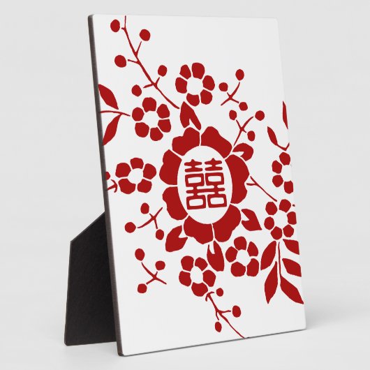 Schnitte aus Blumenpapier - weißes doppeltes Glück Fotoplatte (Seite)