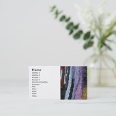 Schnitte Visitenkarte (Stehend Vorderseite)