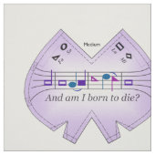 Schnittgewebe und Nähmaske Stoff (Muster)