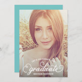 SCHNITTGRAD| EINLADUNG DER GRADUIERUNGSPARTEI (Vorne/Hinten)