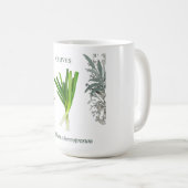 Schnittlauch — Allium schoenoprasum Kaffeetasse (VorderseiteRechts)