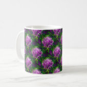 Schnittlauch-Blumen-Tasse Kaffeetasse (Vorderseite Links)