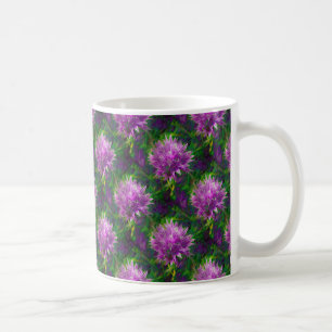 Schnittlauch-Blumen-Tasse Kaffeetasse