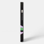 Schnittlauchblüte iPhone Hülle (Linke Seite)
