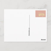 Schnittlichter Postkarte (Rückseite)