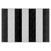 Schnittmuster für Schwarz und Weiß Schneidebrett (Vorderseite)