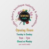 Schnittmustertools QR-Code-Fensterfolie Fensteraufkleber (Blatt)