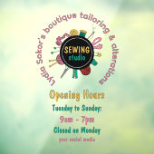 Schnittmustertools QR-Code-Fensterfolie Fensteraufkleber (Blatt 3)