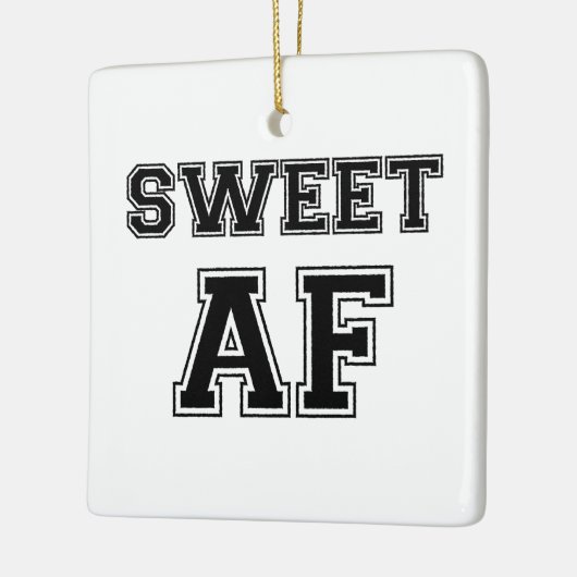 SCHNITTPLATTE KERAMIKORNAMENT (Links)