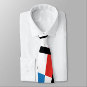 Schnittpunkt von Linien und Flugzeug - Abstrakte K Krawatte (Gebunden)