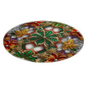 SCHNITTSTELLE ~ CHRISTMAS PATTERN ~ SCHNEIDEBRETT (Ecke)