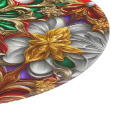 SCHNITTSTELLE ~ CHRISTMAS PATTERN ~ SCHNEIDEBRETT (Ecke)