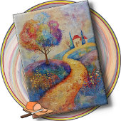 SCHNITTSTELLE - Weiße Landschaft Schneidebrett