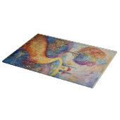 SCHNITTSTELLE - Weiße Landschaft Schneidebrett (Ecke)