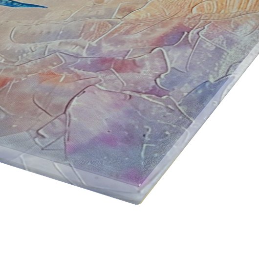 SCHNITTSTELLE - Weiße Landschaft Schneidebrett (Ecke)