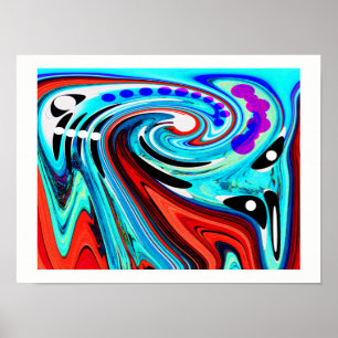 Schnittstelle zum parallelen Universum Poster