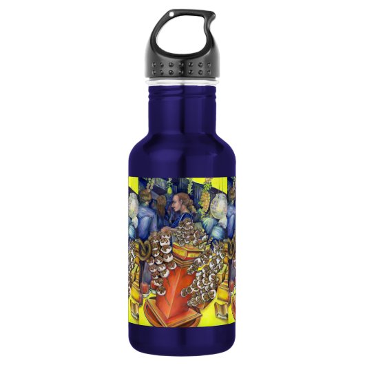 Schnittstelle zwischen Raum und Handel Edelstahlflasche (Vorderseite)