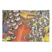 Schnittstelle zwischen Raum und Handel Kissenbezug (Rückseite)