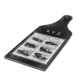 Schnittwagen Schneidebrett (Ecke)