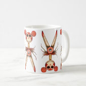 Schnitzel-Schnitzel Kaffeetasse (VorderseiteRechts)