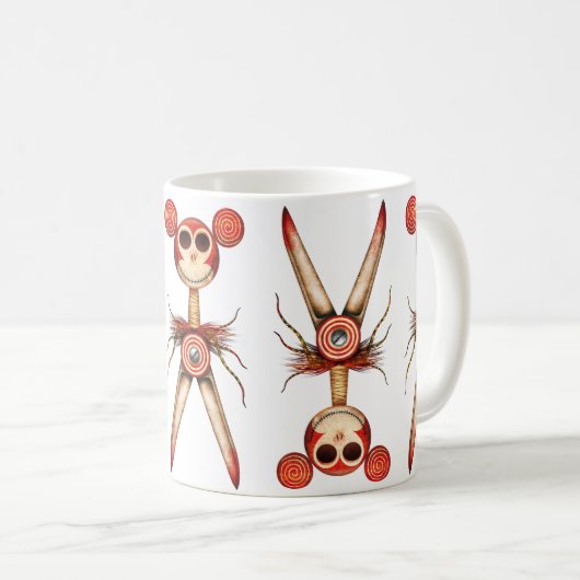 Schnitzel-Schnitzel Kaffeetasse (VorderseiteRechts)