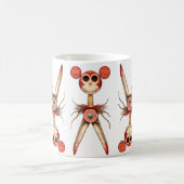 Schnitzel-Schnitzel Kaffeetasse (Mittel)