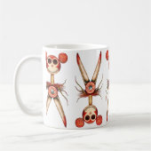 Schnitzel-Schnitzel Kaffeetasse (Links)