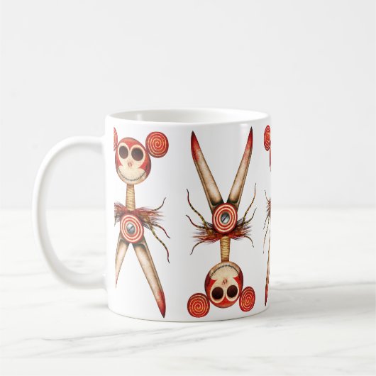 Schnitzel-Schnitzel Kaffeetasse (Links)