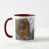 Schnitzel und Schnecke- und WelpenhundeSchwänze Tasse (Links)