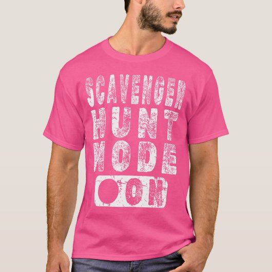 Schnitzeljagd-Modus aktiviert T-Shirt (Vorderseite)