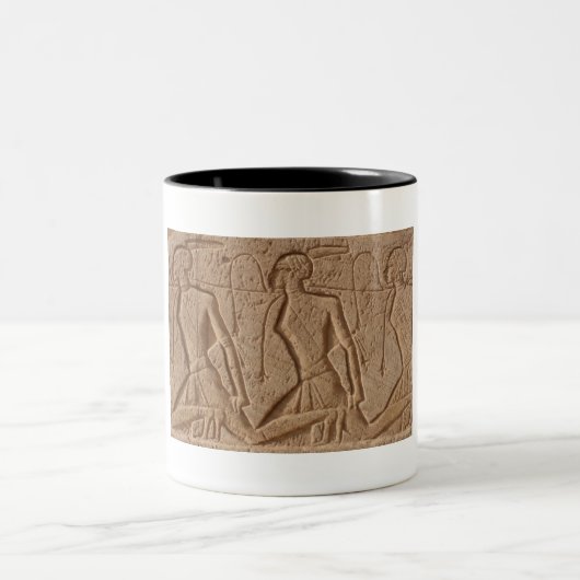 Schnitzereien Zweifarbige Tasse (Mittel)