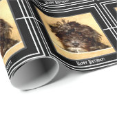 Schnoodle Birthday Wrapping Paper Geschenkpapier (Rolleneckpunkt)