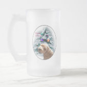 Schnoodle Christmas Geschenke Mattglas Bierglas (Links)