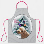 Schnoodle Christmas Geschenke Schürze (Vorderseite)