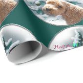 Schnoodle Christmas Geschenkpapier (Rolleneckpunkt)
