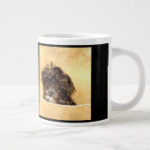 Schnoodle Dog Personalisiert Jumbo Tasse (Rechts)
