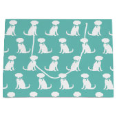 Schnoodle Dog Puppy Große Geschenktüte (Vorderseite)