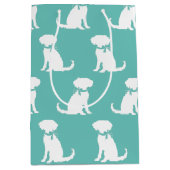 Schnoodle Dog Puppy Mittlere Geschenktüte (Vorderseite)