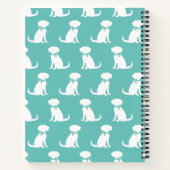 Schnoodle Dog Puppy Notizblock (Rückseite)