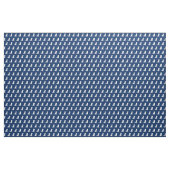 Schnoodle Dog Silhouette Pet Navy Blue Stoff (Yard (91,4 cm))