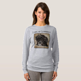 Schnoodle Dog Women's Sweatshirt T-Shirt