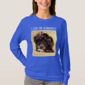 Schnoodle Dog Women's Sweatshirt T-Shirt (Vorderseite)