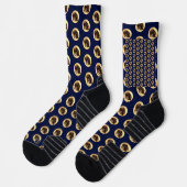 Schnoodle Dunkelblaue Socken (Links)