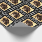 Schnoodle Geburtstag Geschenkpapier (Ecke)