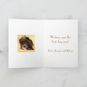 Schnoodle Geburtstagskarte individuell anpassbare  Karte (Innenseite)