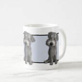 Schnoodle (graue) Tasse (VorderseiteRechts)
