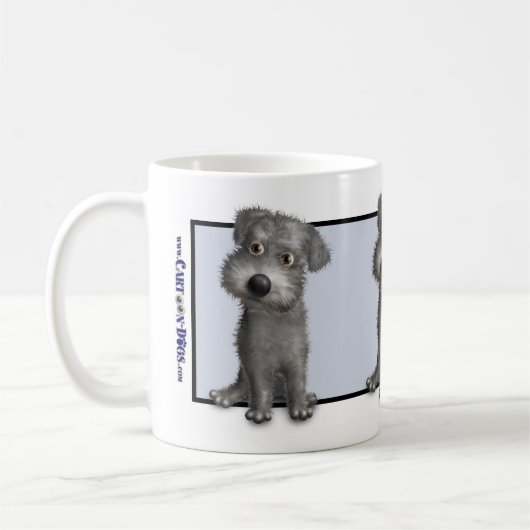 Schnoodle (graue) Tasse (Links)