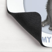 Schnoodle (graues) Granddog Mousepad (Ecke)