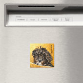 Schnoodle Hund Magnet (In Situ (Geschirrspüler))